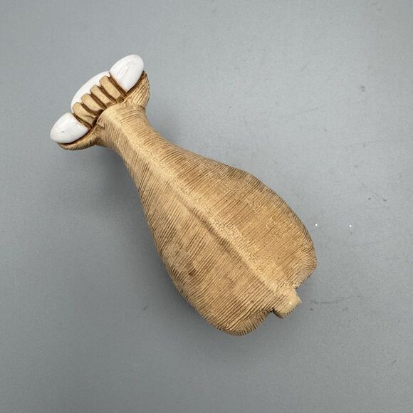 Vintage Artesania Rinconada Highland Horned Cow Glazed Accents READ 4" Farmcore - Picture 8 of 11